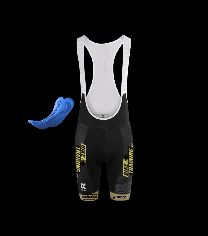 Kraťasy Biketraining.cz se šlemi ELITE 49 | Lycra POWER