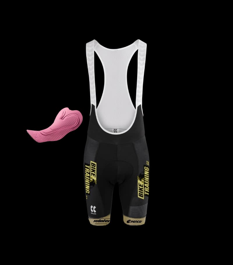 Kraťasy Biketraining.cz se šlemi ELITE 50 | Lycra POWER | DÁMSKÉ