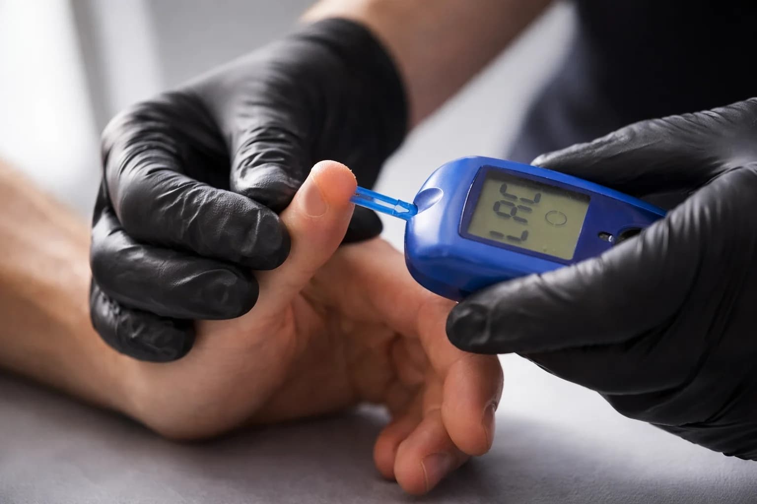 Odběr laktátu při zátěžovém testu